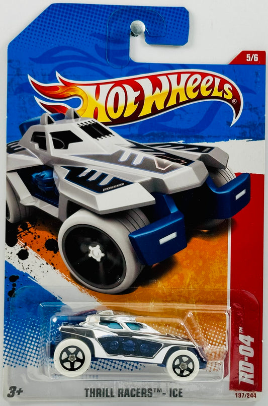 Hot Wheels 2011 - Collector # 197/244 - Thrill Racers: Ice 05/06 - RD-40 - Chrome - USA