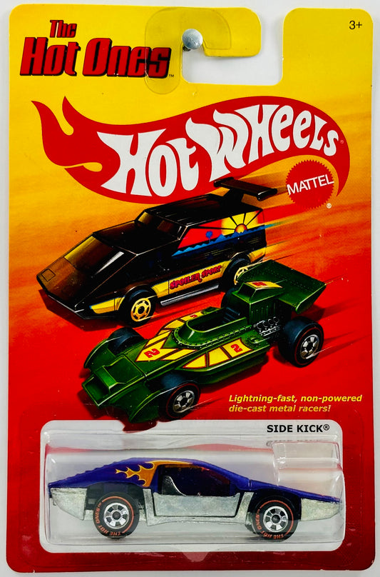 Hot Wheels 2011 - The Hot Ones - CHASE - Side Kick - Purple - Basic Wheels - Metal/Metal - Lightning Fast Metal Racers