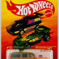 Hot Wheels 2011 - The Hot Ones - '40's Woodie - Orange - Brown Cab - Basic Wheels - Metal/Metal - Lightning Fast Metal Racers