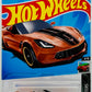 Hot Wheels 2023 - Collector # 034/250 - HW Roadsters 04/10 - Corvette C7 Z06 Convertible - Metalflake Copper - USA