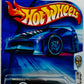 Hot Wheels 2004 - Collector # 021/212 - First Editions 21/100 - The Gov'ner - Glossy Black / Red Windows / Side Tampos / WW Tires / No Taillights - USA '04 Card - MPN C2702 - Variation # 1