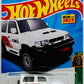 Hot Wheels 2023 - Collector # 175/250 - Mud Studs 03/05 - New Models - Mitsubishi Pajero Evolution - White - USA