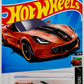 Hot Wheels 2023 - Collector # 034/250 - HW Roadsters 04/10 - Corvette C7 Z06 Convertible - Metalflake Copper - IC