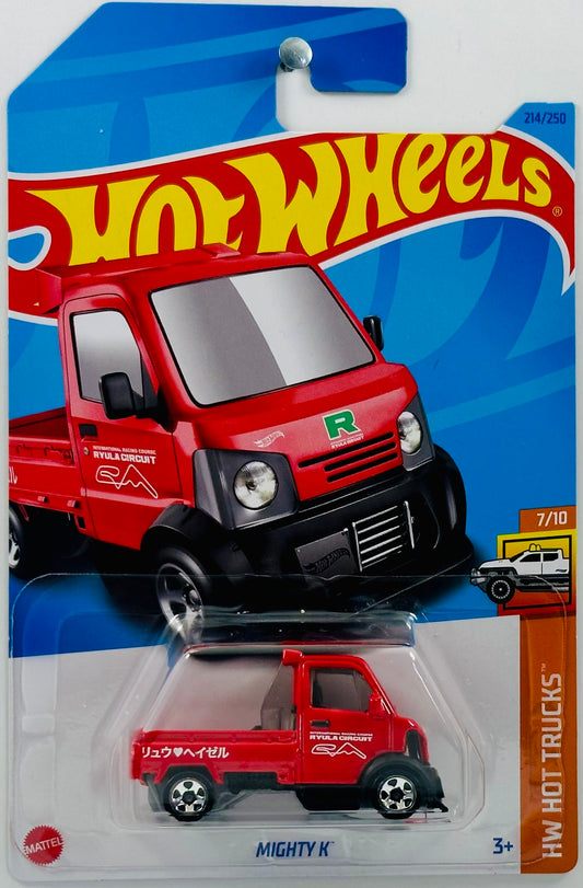 Hot Wheels 2023 - Collector # 214/250 - HW Hot Trucks 07/10 - Mighty K - Red - IC