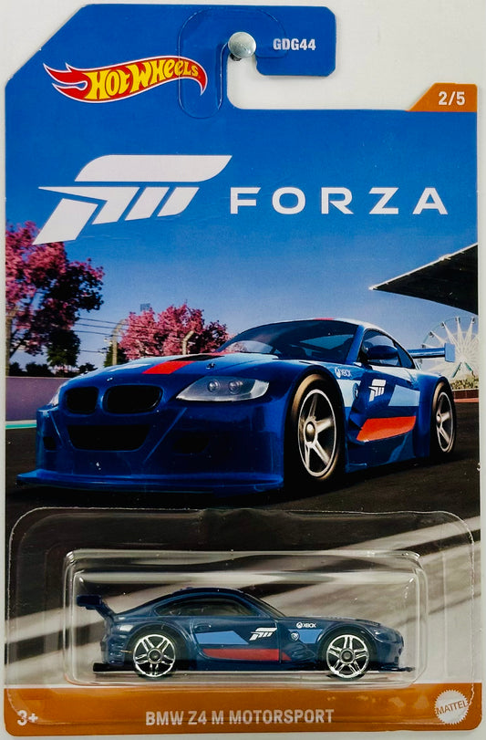 Hot Wheels 2023 - Forza 02/05 - BMW Z4 M Motorsport - Blue - Walmart Exclusive