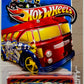 Hot Wheels 2013 - Collector # 031/250 - HW City: Graffiti Rides - Surfin' School Bus - Dark Orange - USA