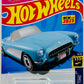 Hot Wheels 2023 - Collector # 183/250 - HW Screen Time 09/10 - New Models - 1956 Corvette - Baby Blue - Barbie The Movie - USA