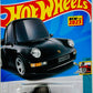 Hot Wheels 2023 - Collector # 234/250 - Tooned 05/05 - New Models - Porsche 911 Turbo 3.6 (964) - Black - USA