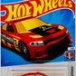 Hot Wheels 2024 - Collector # 007/250 - HW First Response 01/10 - '15 Dodge Charger SRT - Red - 'HW Airlines Runway Marshal' - USA