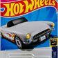 Hot Wheels 2024 - Collector # 029/250 - HW Screen Time 03/10 - 1956 Corvette - Gray - 'Ken' - Barbie: The Movie - USA