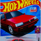 Hot Wheels 2024 - Collector # 041/250 - Compact Kings 01/05 - New Models - Proton Saga - Red - USA