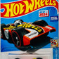 Hot Wheels 2024 - Collector # 103/250 - HW Celebration Racers 06/10 - New Models - Flippin Fast - Orange - World Autism Awareness Day - USA 'ASAN' Card