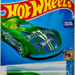 Hot Wheels 2024 - Collector # 124/250 - HW Celebration Racers 07/10 - Supercharged - Green - 'Earth Day' - USA