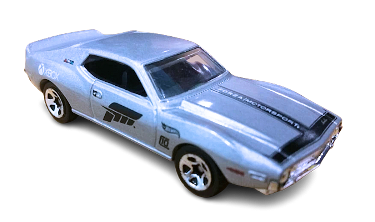 Hot Wheels 2017 - Forza Motorsport # 6/6 - AMC Javelin AMX - Grey - Walmart Exclusive