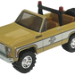 Hot Wheels 2023 - Premium / Replica Entertainment / JAWS - '75 Chevy Blazer Custom - Tan / 'Amity Police Dept.' - Metal/Metal & Real Riders / Off-Road Deep Dish (ORDDRR) Wheels