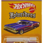 Hot Wheels 2006 - Theme / Lowriders - Lincoln Continental - Maroon / Pinstripes - Gold Lace Wheels - Target Exclusive