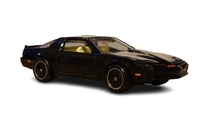 Hot Wheels 2023 - Premium / Replica Entertainment: Knight Rider - K.I.T.T. - Glossy Black - Metal/Metal & Real Riders