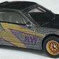 Hot Wheels 2023 - Premium / Car Culture / Team Transport # 52 - Nissan Silvia (S13) & Sakura Sprinter - Dark Gray with Gold Accents - Metal/Metal & Real Riders