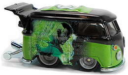 Hot Wheels 2021 -Premium / Pop Culture / DC Comics 2/5 - Kool Kombi - Black / Green Lantern - MPN GRL43