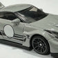 Hot Wheels 2024 - Collector # 242/250 - Then and Nopw 8/10 - LB-Silhouette WORKS GT Nissan 35GT-RR VER.2 - Gray / Liberty Walk - USA 'Liberty Walk' Card