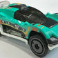 Hot Wheels 2024 - Collector # 166/250 - HW Reverse Rake 5/5 - New Models - Later Crater - Turquoise / #57 - USA Card