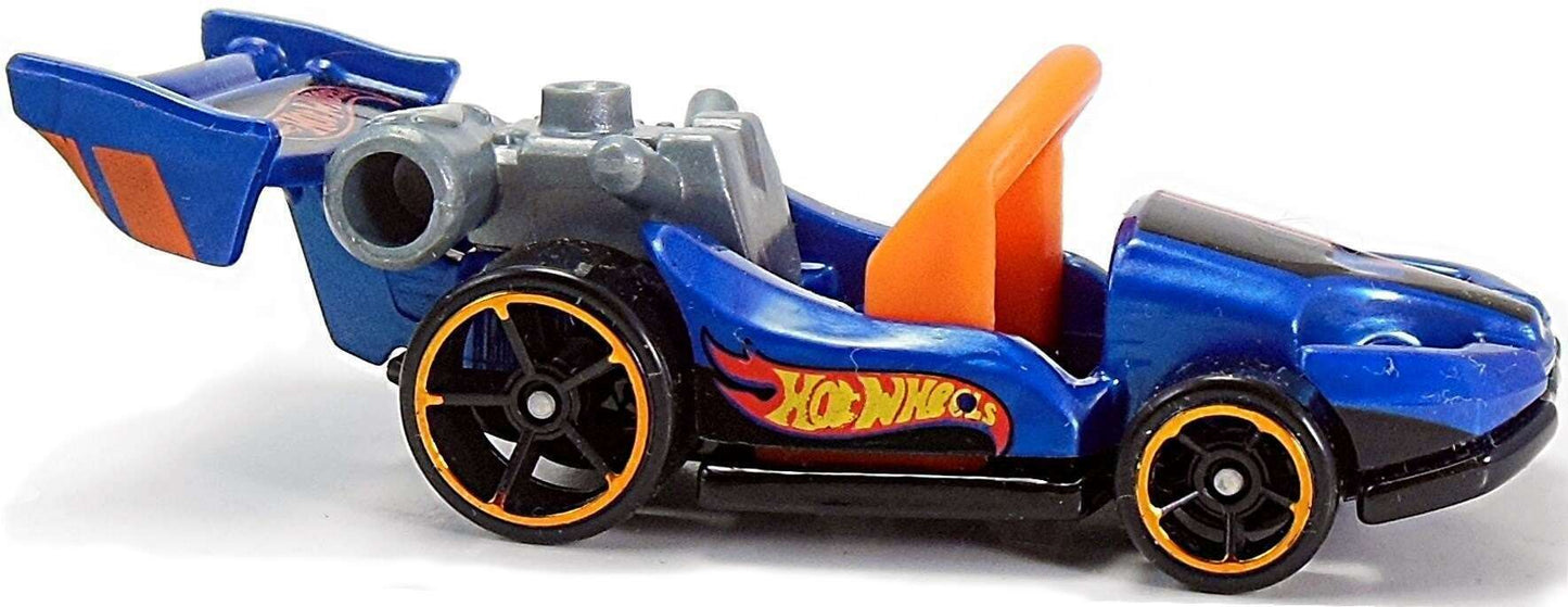 Hot Wheels 2015 - Collector # 126/250 - HW Race / HW Race Team - Let's Go - Blue - OH5SP Wheels - USA 'Showdown' Card