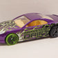 Hot Wheels 2022 - Halloween / Trick or Treat 3/5 - Muscle Tone - Purple - Skull Wheels - Grocery Stores