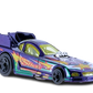 Hot Wheels 2023 - Collector # 140/250 - HW Drag Strip 05/10 - Mustang NHRA Funny Car - Purple - 'Slick' / Yellow Stars - USA