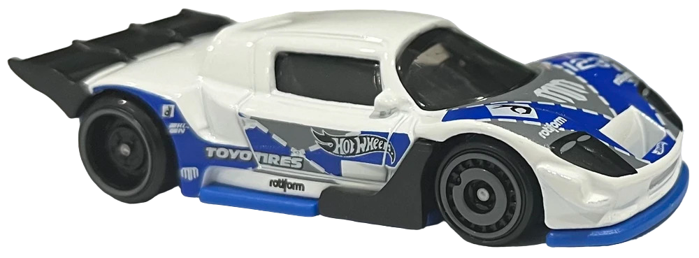 Hot Wheels 2023 - Collector # 209/250 - HW Exotics 05/10 - New Models - Mad Mike Drift Attack - White - USA