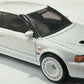 Hot Wheels 2024 - Premium / Boulevard # 106 - Mazda 323 GTR - White - Metal/Metal & Real Riders - Walmart Exclusive - New Casting