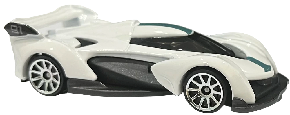 Hot Wheels 2023 - Collector # 250/250 - HW Exotics 10/10 - New Models - McLaren Solus GT - White - USA