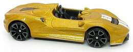 Hot Wheels 2023 - Collector # 082/250 - HW Roadsters 6/10 - McLaren Elva - Gold - USA