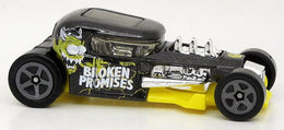 Hot Wheels 2022 - Collector # 168/250 - Rod Squad 2/5 - Mod Rod - Black / Broken Promises