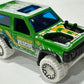 Hot Wheels 2024 - Collector # 034/250 - HW First Response 05/10 - Nissan Patrol Custom - Green - 'Moutain Rescue' - Black BLOR Wheels on White Tires - USA Card