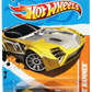 Hot Wheels 2012 - Collector # 078/247 - Track Stars 13/15 - Nerve Hammer - Transparent Yellow / # 6 - USA Card