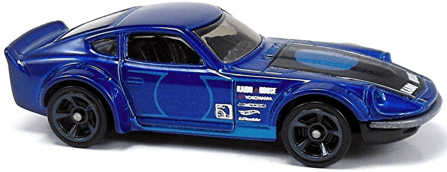 Hot Wheels 2016 - Collector # 184/250 - HW Speed Graphics 9/10 - New Models - Nissan Fairlady Z - Blue / Kaido House - USA Card