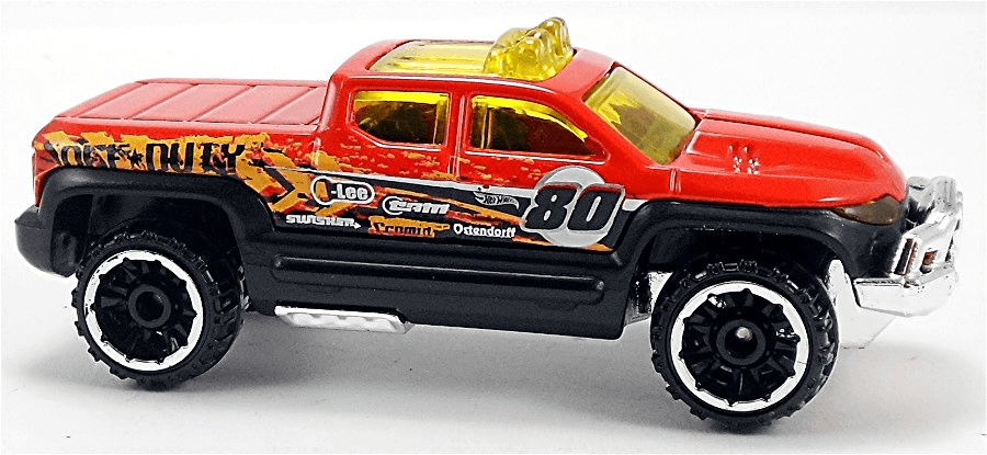 Hot Wheels 2014 - Collector # 140/250 - HW Off-Road / HW Hot Trucks / New Models - Off-Duty - Red - USA