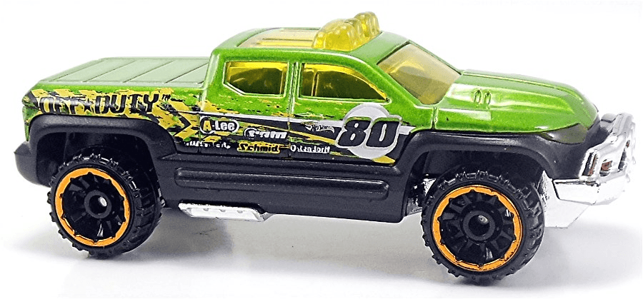 Hot Wheels 2014 - Collector # 140/250 - HW Off-Road / HW Hot Trucks / New Models - Off-Duty - Green - USA