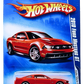 Hot Wheels 2009 - Promo / 'Auto Show Edition' - 2010 Ford Mustang GT - Red - PR5 Wheels - Ford Promo Card