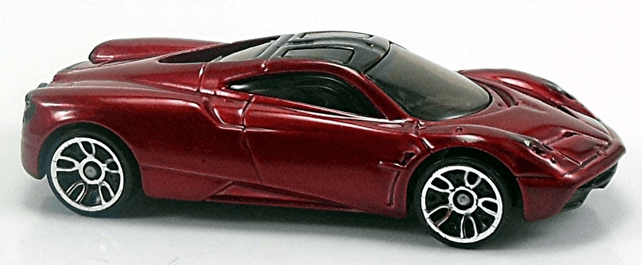 Hot Wheels 2013 - Collector # 008/250 - HW City / Street Power / New Models - Pagani Huayra - Metallic Red - USA Card