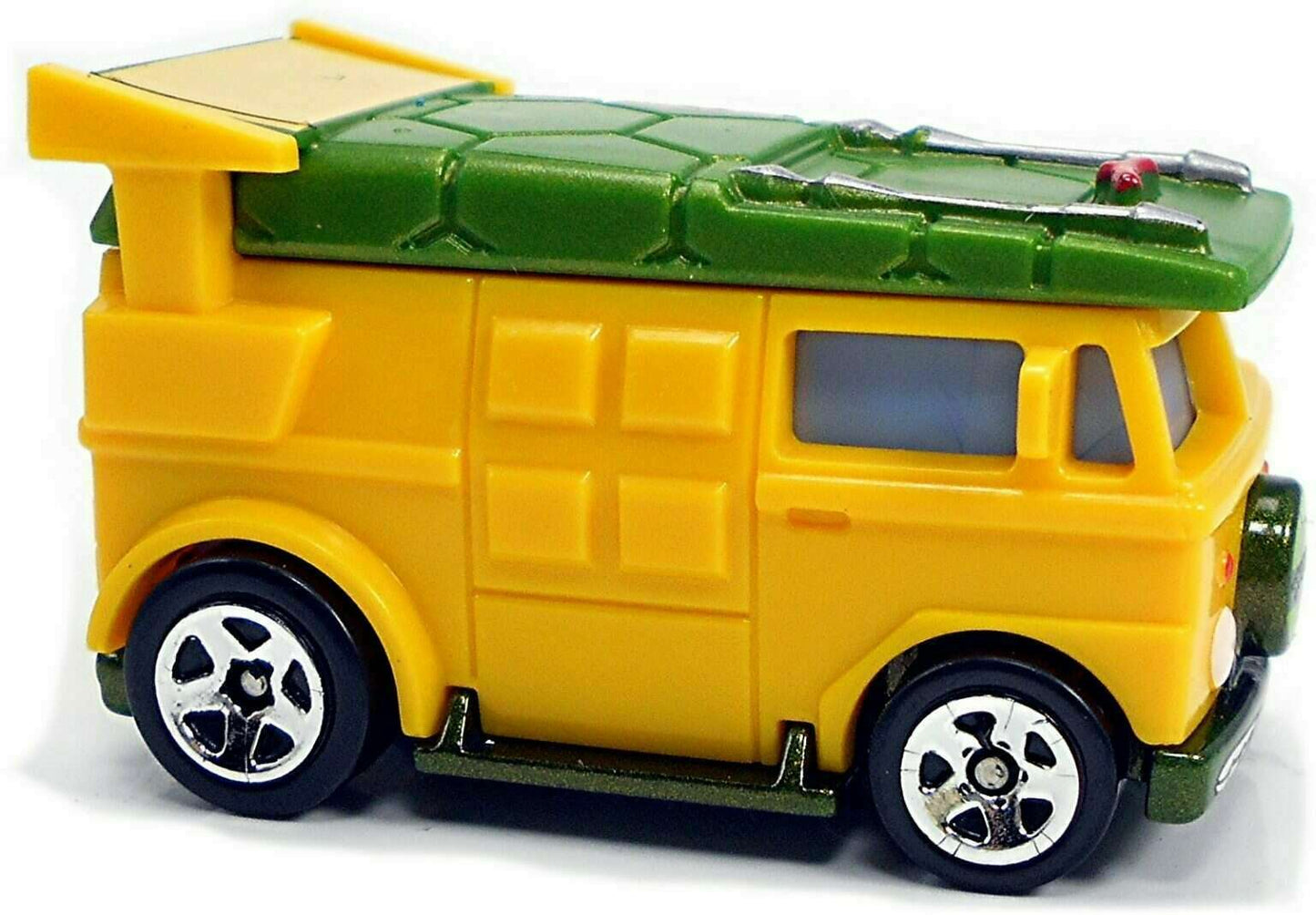 Hot Wheels 2021 - Collector # 039/250 - HW Screen Time 4/10 - Party Wagon - Yellow & Green / Teenage Mutant Ninja Turtles - USA Card