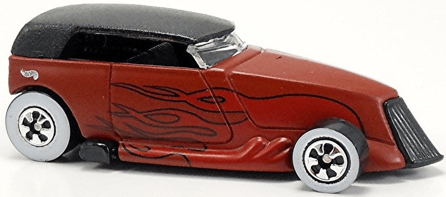 Hot Wheels 2001 - Collector # 059/240 - Rat Rods Series 3/4 - Phaeton - Matte Brown - White Walls - USA Card