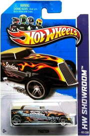 Hot Wheels 2013 - Collector # 182/250 - HW Showroom / American Turbo - Phaeton - Black - USA Card