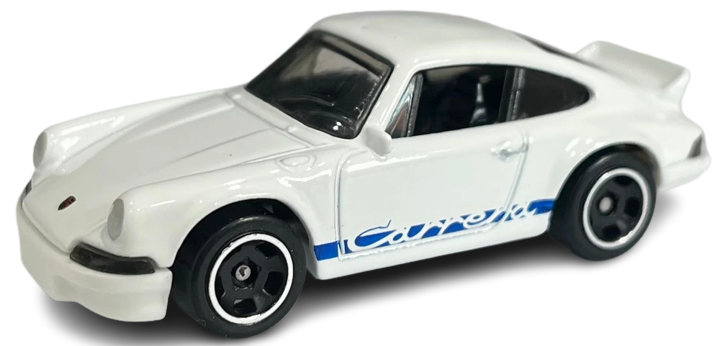 Hot Wheels 2023 - Collector # 125/250 - Retro Racers 08/10 - Porsche 911 Carrera RS 2.7 - White - 75th / IC