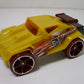 Hot Wheels 2011 - Collector # 216/244 - Thrill Racers / Jungle '11 6/6 - RD-05 - Butterscotch Yellow - Brown Rear Wing - USA Card