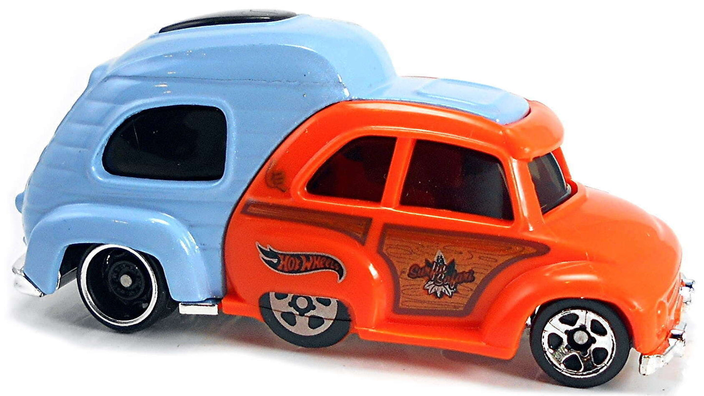 Hot Wheels 2021 - Collector # 022/250 - HW Getaways 2/5 - RV There Yet - Orange & Blue - USA Card - MPN GTC36