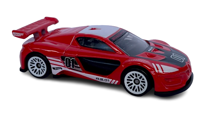 Hot Wheels 2023 - Collector # 134/250 - Turbo 03/05 - Renault Sports R.S. 01 - Red - R.S. 01 Graphics - USA