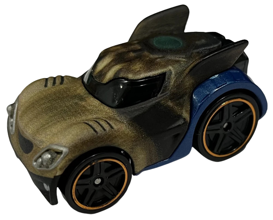 Hot Wheels 2023 - Character Cars / Marvel - Guardians of The Galaxy: Volume 3 - Rocket - Flat Brown & Metalflake Blue - Large Blister Card