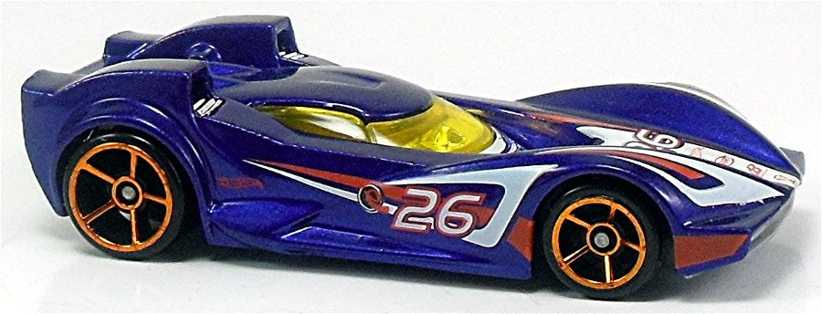 Hot Wheels 2012 - Collector # 079/247 - Track Stars 14/15 - Scoopa Di Fuego - Purple - USA Card