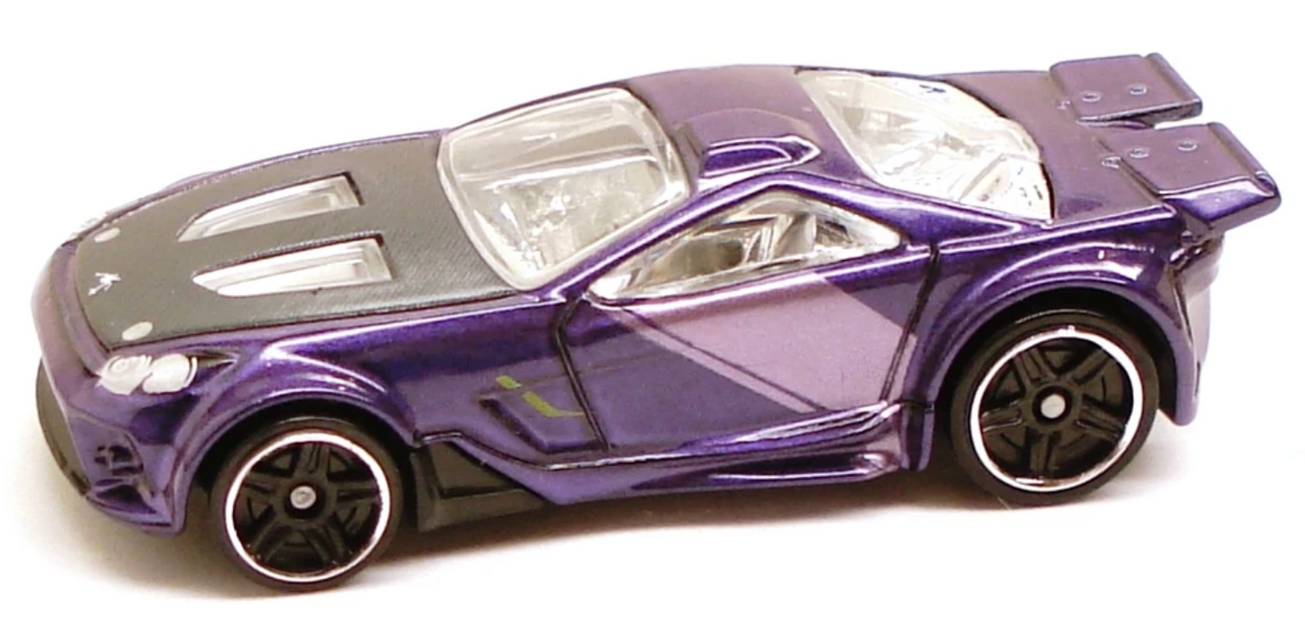 Hot Wheels 2010 - Collector # 005/240 - New Models 05/44 - Scorcher - Purple - USA Instant Win Card